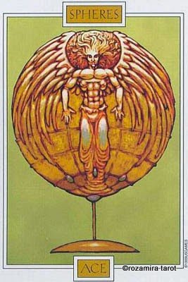 Winged spirit tarot